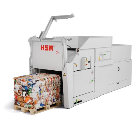 HSM HL 4809 水平式廢棄物壓縮機
