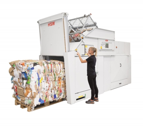 HSM HL 7009 水平式廢棄物壓縮機