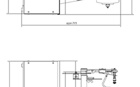 AXRO MD36/60捆紮機尺寸圖