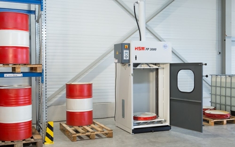 HSM FP3000壓桶機 (2)
