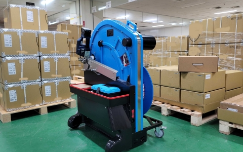 NT-SP01 自動棧板穿帶機-電腦設備製造商